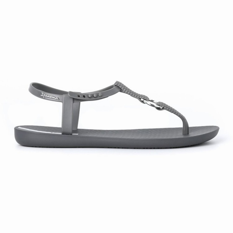 Grey Women's Ipanema Link Sandals | 5716938-JZ