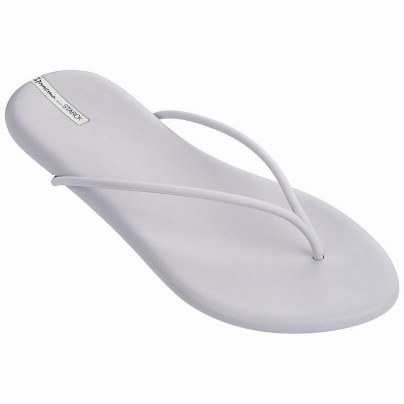 Grey Women\'s Ipanema Philippe Starck Thing M II Flip Flops | 1457302-SH