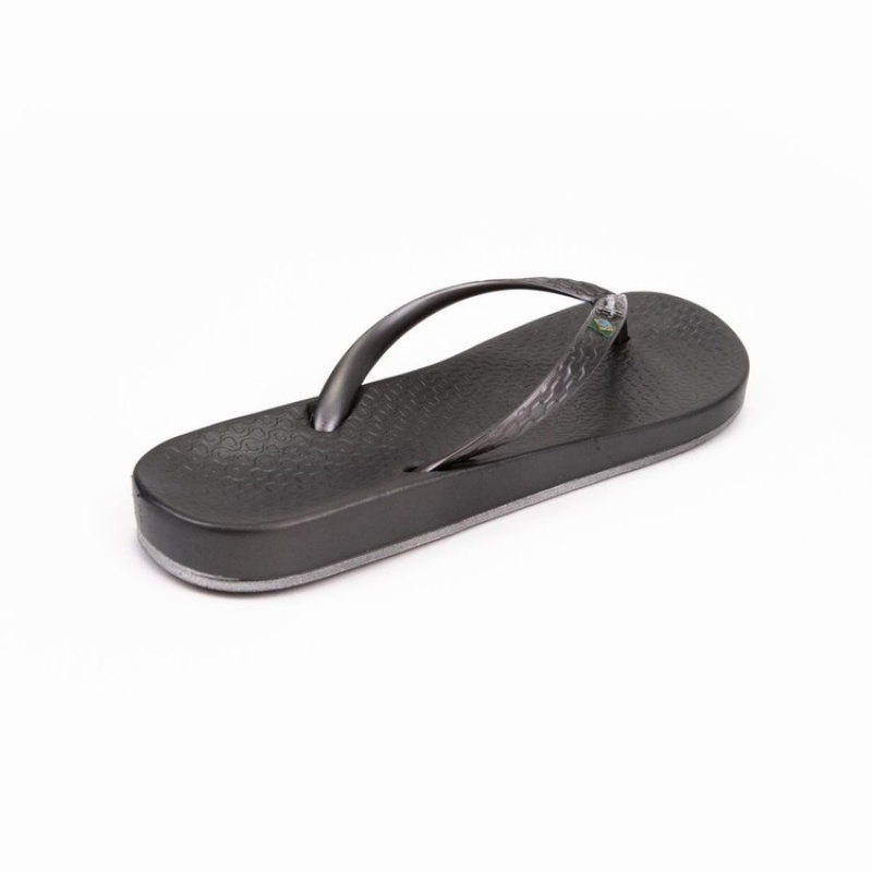 Grey / Silver Women's Ipanema Brilliant Flip Flops | 8261057-ZK