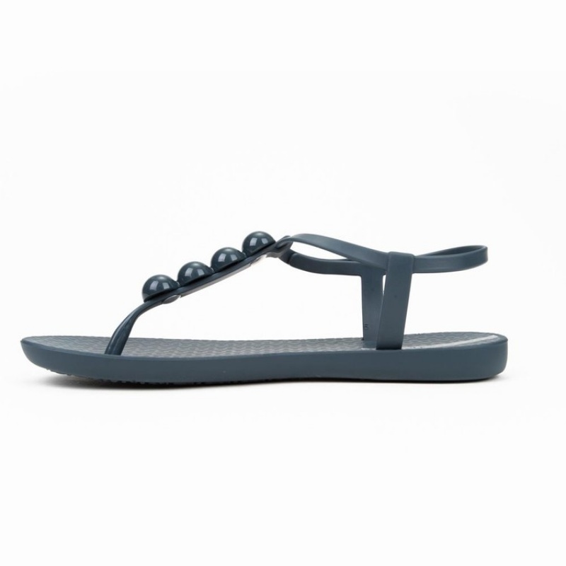 Navy Women's Ipanema Pearl Sandals | 8179453-YA