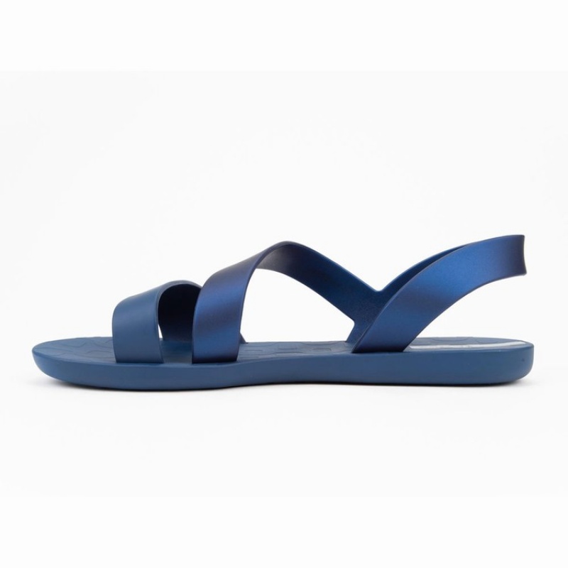 Navy Women's Ipanema Vibe Sandals | 2405318-HF