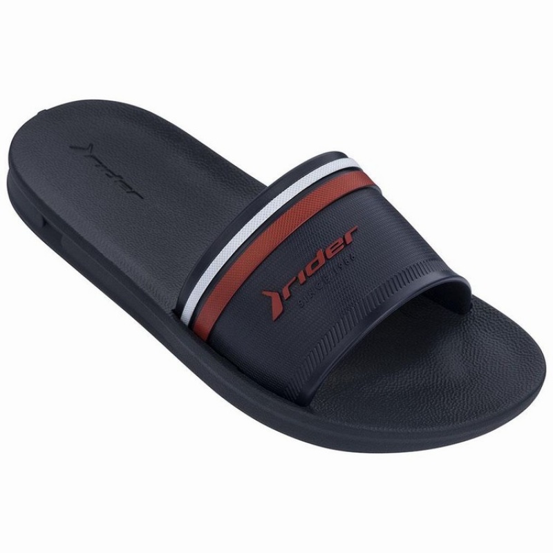 Navy / Red Kids\'\' Ipanema Strike Plus Slides | 3457968-UH