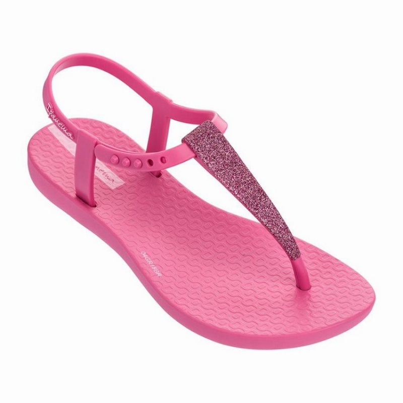 Pink Kids\'\' Ipanema Shimmer Sandals | 7685140-VR