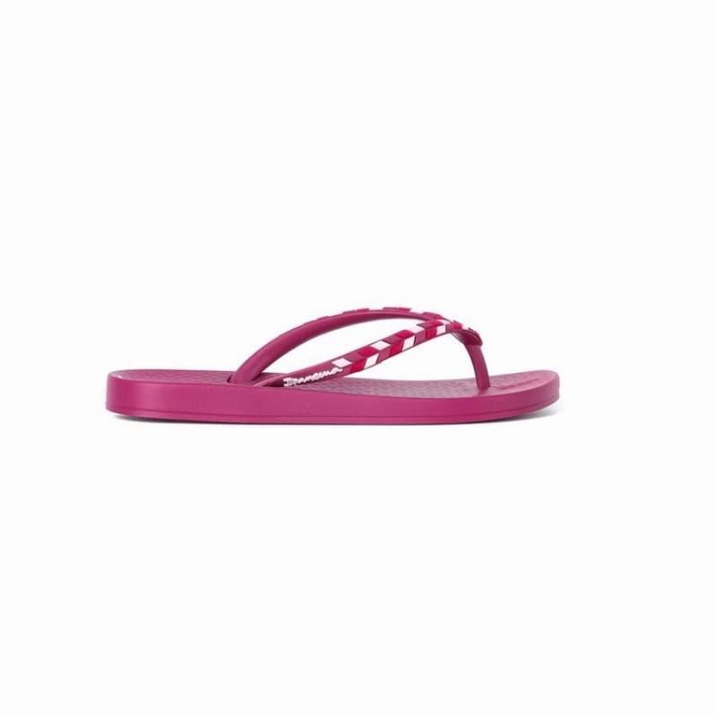 Pink Women's Ipanema Ana Lovely X Flip Flops | 4610935-DK