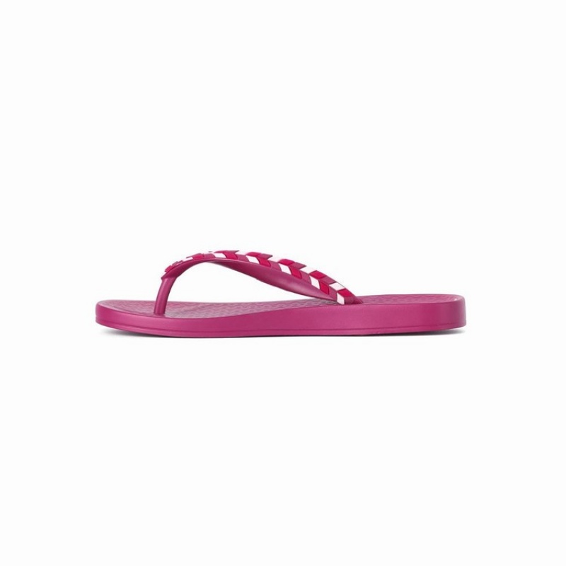 Pink Women's Ipanema Ana Lovely X Flip Flops | 4610935-DK