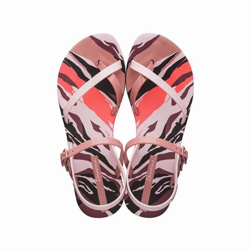 Pink Women's Ipanema Fashion IX Sandals | 2017695-DB