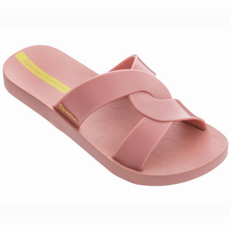 Pink Women\'s Ipanema Feel Slides | 2304167-YC