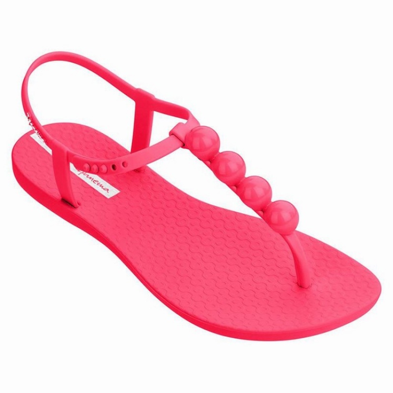 Pink Women\'s Ipanema Pearl Sandals | 9032174-HT