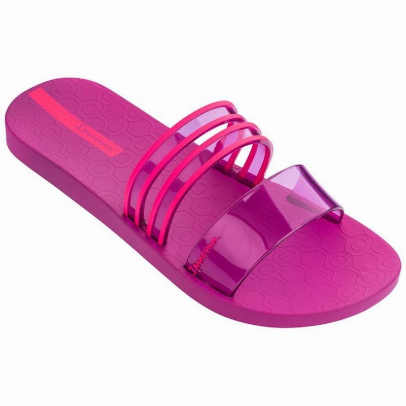 Pink Women's Ipanema Ziggy Sandals | 0813562-BH