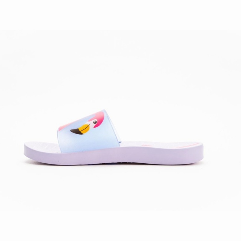 Purple / Blue Kids'' Ipanema Slippy Sandals | 2597643-CE