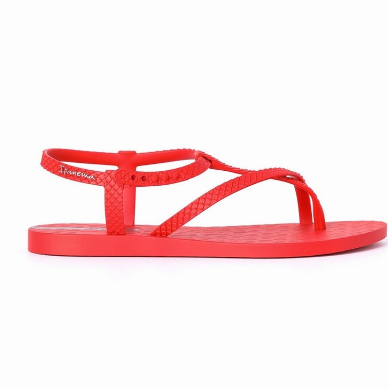 Red Women's Ipanema Aphrodite Sandals | 4980715-CM