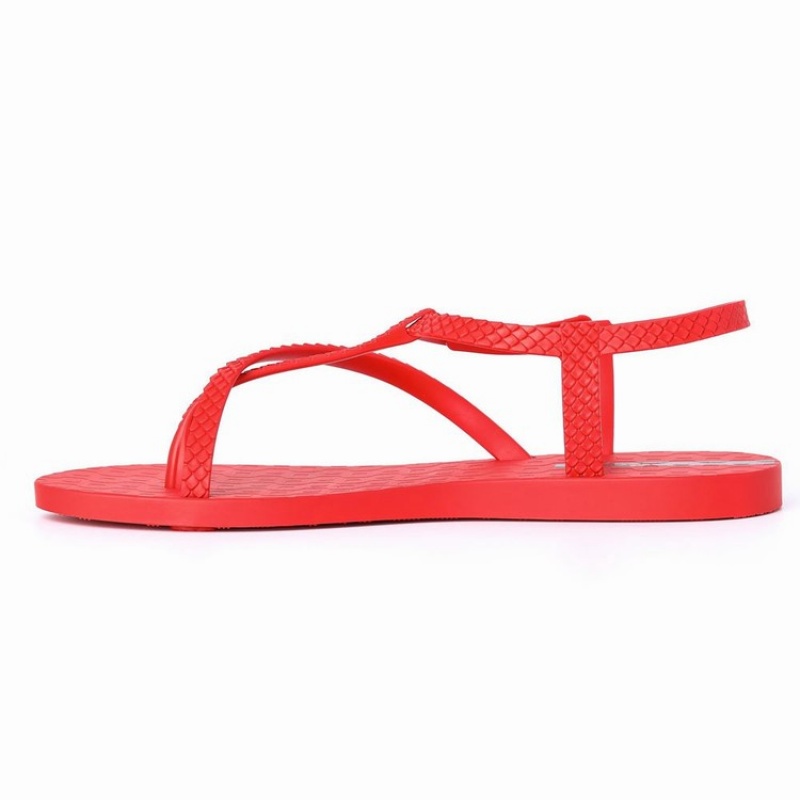 Red Women's Ipanema Aphrodite Sandals | 4980715-CM