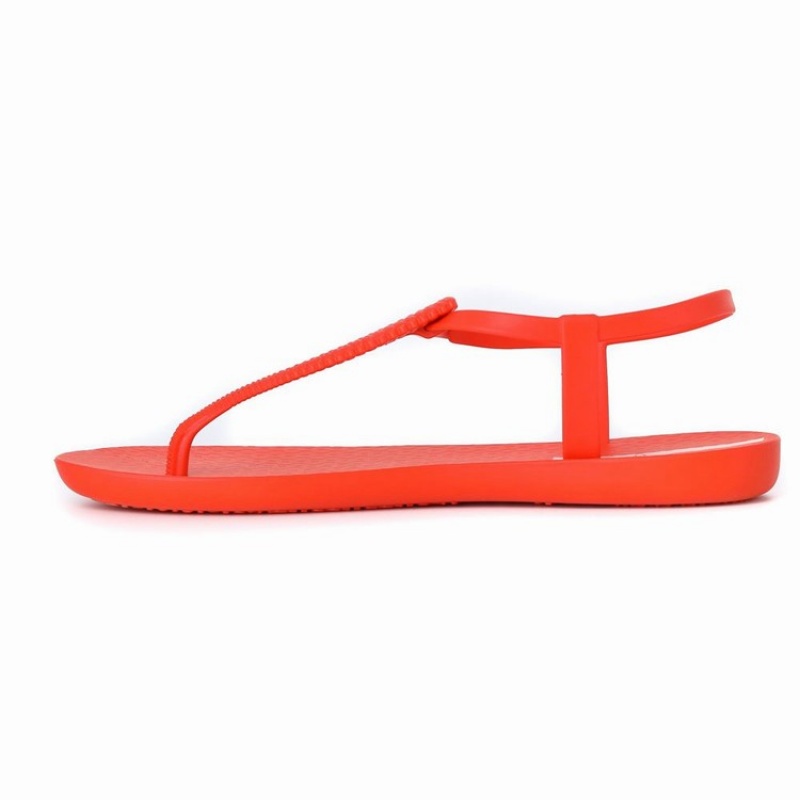 Red Women's Ipanema Ribba Sandals | 8725064-VK