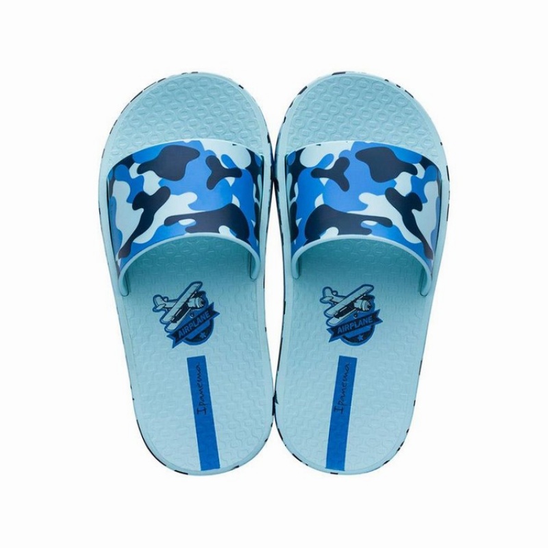 Turquoise / Blue Kids\'\' Ipanema Slippy Sandals | 6154328-LJ