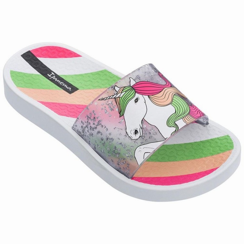 White Kids'' Ipanema Urban Slides | 9675280-TA