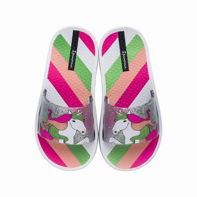 White Kids\'\' Ipanema Urban Slides | 9675280-TA