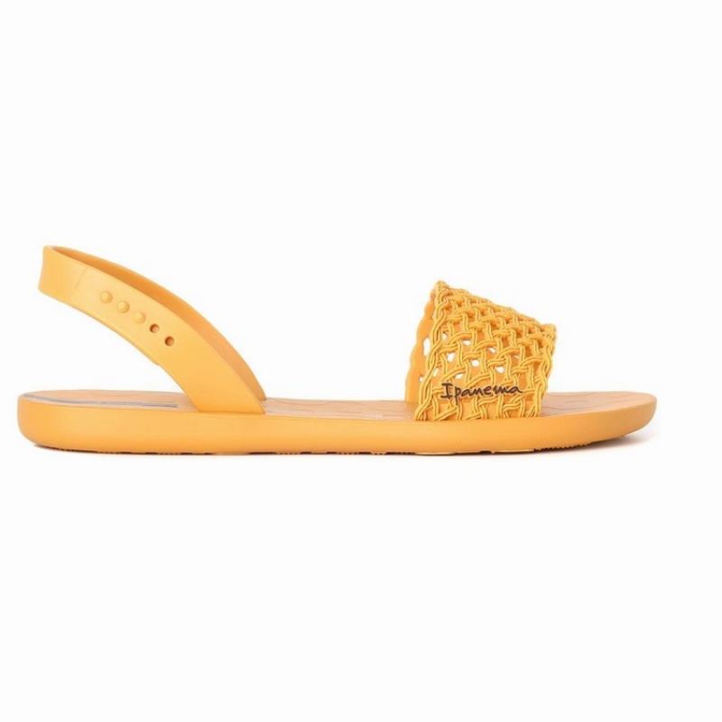 Yellow Women's Ipanema Breezy Sandals | 9821436-FE