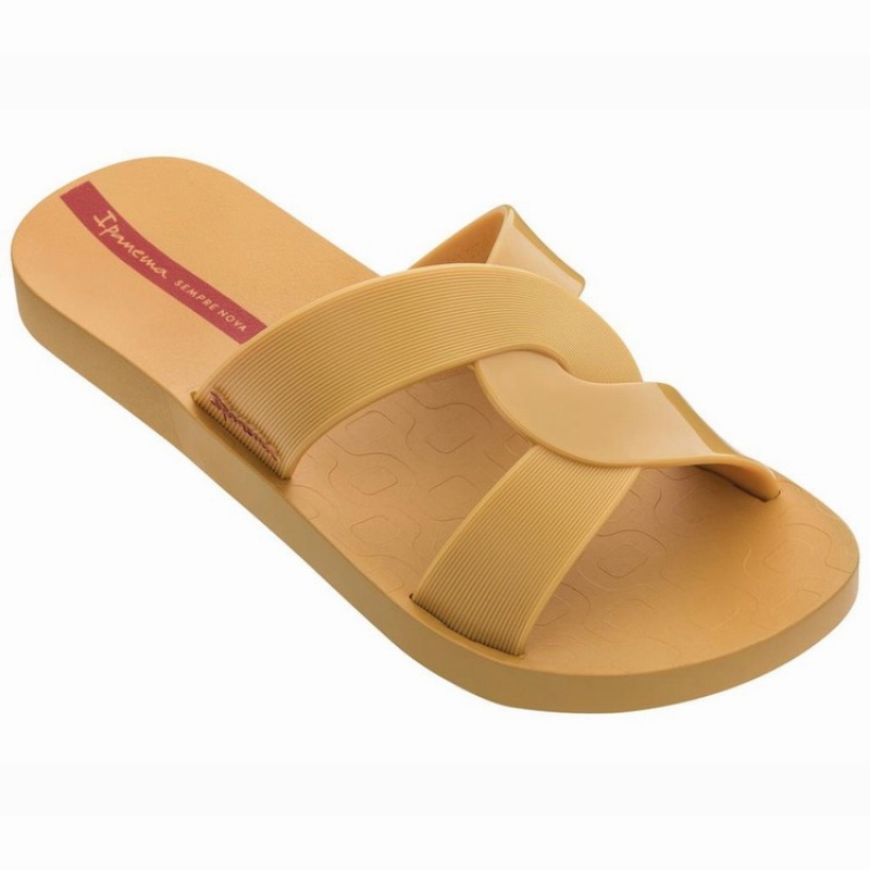 Yellow Women's Ipanema Feel Slides | 8359640-AK