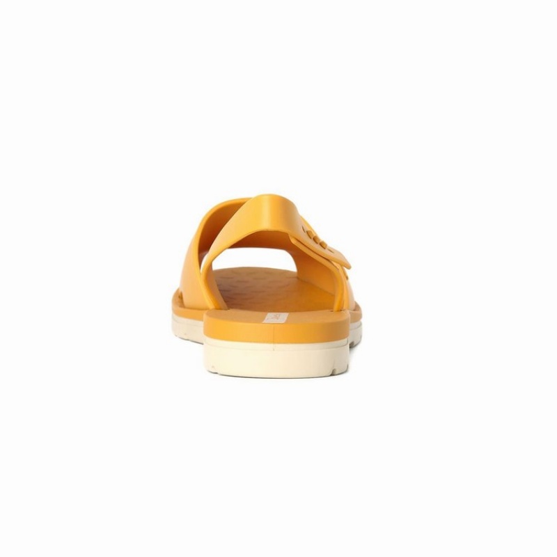 Yellow / Beige Women's Ipanema Barcelona Sandals | 8673105-HN